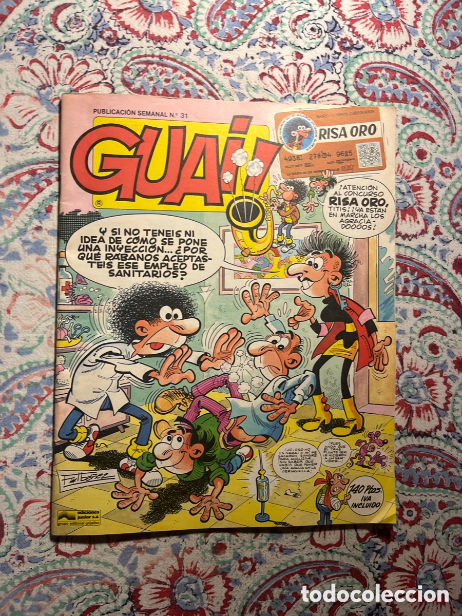 C&oacute;mics: GUAI!, NUMERO 31, (EDICIONES JUNIOR) - Foto 1