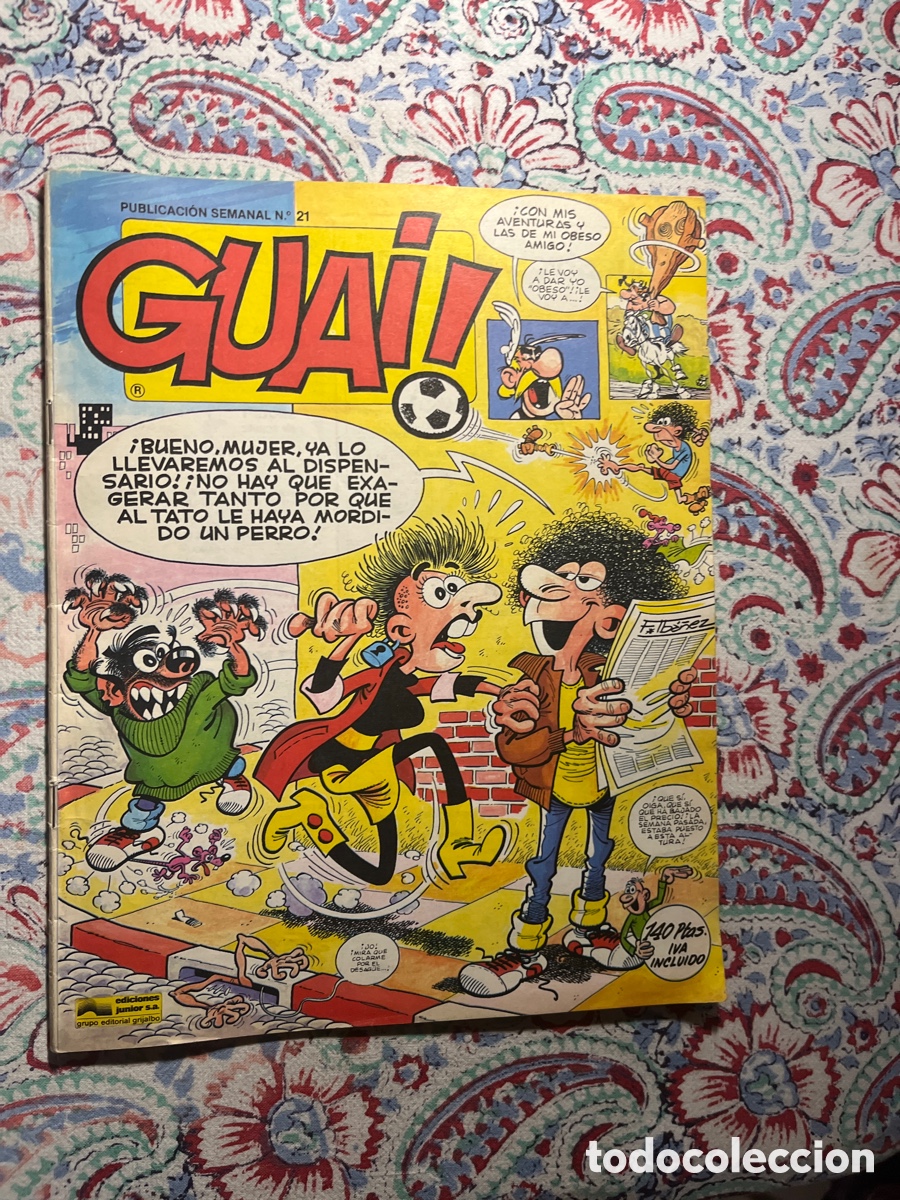 C&oacute;mics: GUAI!, NUMERO 21, (EDICIONES JUNIOR) - Foto 1
