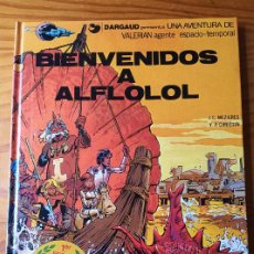 Cómics: VALERIAN AGENTE ESPACIO TEMPORAL, BIENVENIDOS A ALFLOLOL- EDICIONES GRIJALBO 1989- ALBUM TAPA DURA 3. Lote 383716834