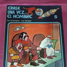 Cómics: ÉRASE UNA VEZ... EL HOMBRE COMIC N°5 - LOS CAROLINGIOS / LOS VIKINGOS - ED. JUNIOR 1983. Lote 384290479