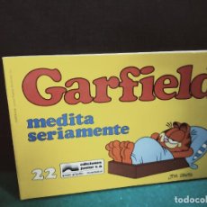 Fumetti: GARFIELD MEDITA SERIAMENTE Nº 22. EDICIONES JUNIOR - GRIJALBO.