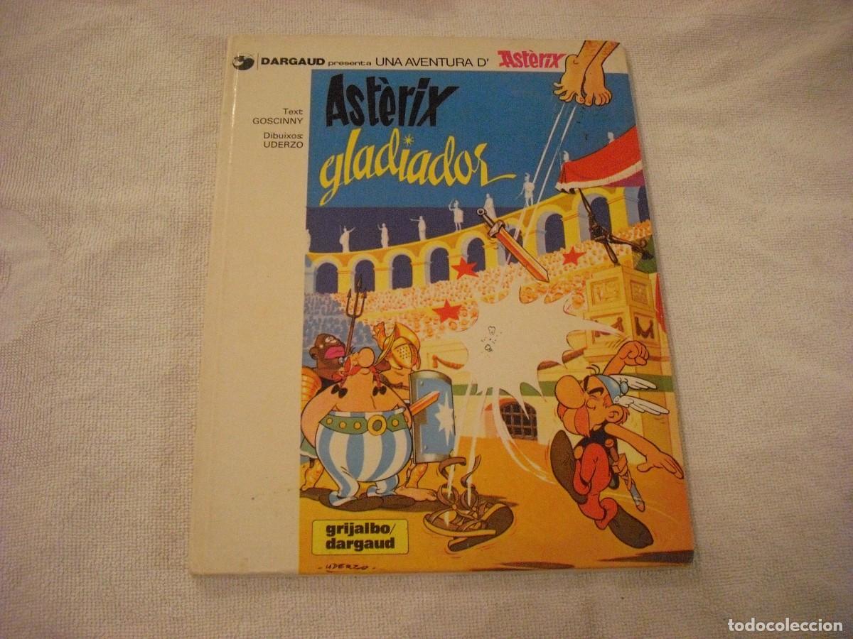 C&oacute;mics: ASTERIX GLADIADOR 1981, EN CATALAN. - Foto 1