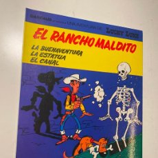 Cómics: LUCKY LUKE Nº 47. EL RANCHO MALDITO. TAPA BLANDA, RUSTICA. JUNIOR GRIJALBO 1992. Lote 398311179