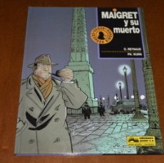 Cómics: MAIGRET Nº 1 MAIGRET Y SU MUERTO, JUNIOR/GRIJALBO 1993, EXCELENTE ESTADO. Lote 398984089