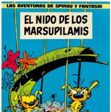 Cómics: LAS AVENTURAS DE SPIROU 10. EL NIDO DE LOS MARSUPILAMIS. EDICIONES JUNIOR 1982.. Lote 400141134
