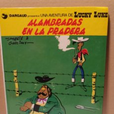 Cómics: LUCKY LUKE. ALAMBRADAS EN LA PRADERA. N°31. GRIJALBO/DARGAUD. 1987.. Lote 400951139