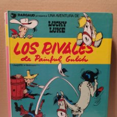 Cómics: LUCKY LUKE. LOS RIVALES DE PAINFUL GULCH. N°33. GRIJALBO/DARGAUD. 1987.. Lote 400954444