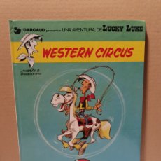 Cómics: LUCKY LUKE. WESTERN CIRCUS. N°15. GRIJALBO/DARGAUD. 1986.. Lote 400956319