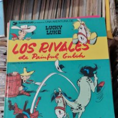 Cómics: LUCKY LUKE: LOS RIVALES DE PAINFUL GULCH. Lote 401842794