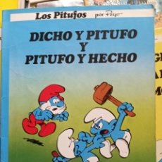 Cómics: LOS PITUFOS 9 DICHO Y PITUFO Y PITUFO HECHO CJ85. Lote 402018609