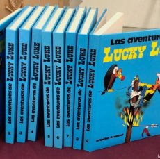 Cómics: LAS AVENTURAS DE LUCKY LUKE. GRIJALBO. TOMOS 1 AL 9, CASI COMPLETA 1987. Lote 402221469