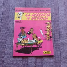 Cómics: LUCKY LUKE LA HERENCIA DE RAN TAN PLAN (JUNIOR/GRIJALBO) TAPA BLANDA 1979. Lote 403265374