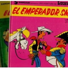 Cómics: LUCKY LUKE. 3 TOMOS NºS.- 1 EL EMPERADOR SMITH. 2 EL JINETE BLANCO. 3 EL GRAN DUQUE. TAPA DURA.