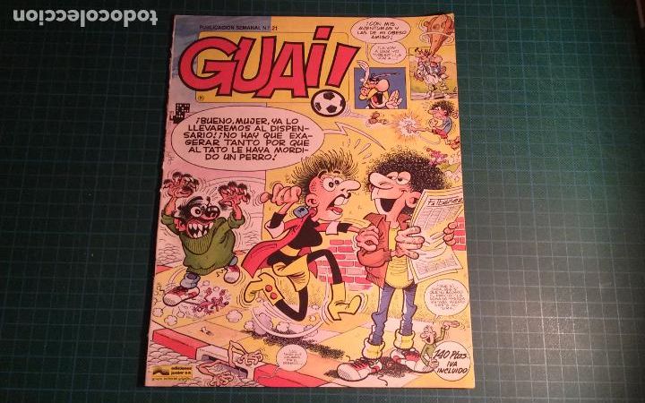 C&oacute;mics: Guai! N&deg;21. Junior. Procede de retapado. (Ref-27). - Foto 1