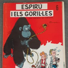 Cómics: FRANQUIN - SPIROU - ESPIRU I ELS GORIL·LES - COL. LA XARXA Nº 6 1972 - TAPA TOVA, BEN CONSERVAT