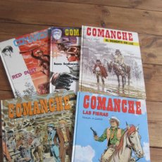 Cómics: COMANCHE. HERMANN & ROUGE & GREG COMPLETA 5 TOMOS Nº 1, 3, 5, 11 Y 12. JUNIOR GRIJALBO COMO NUEVOS
