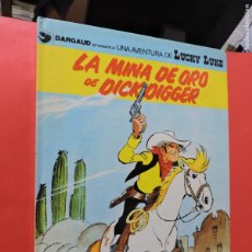 Cómics: LA MINA DE ORO DE DICKDIGGER. UNA AVENTURA DE LUCKY LUKE. DARGAUD. ED. GRIJALBO. BARCELONA, 1993