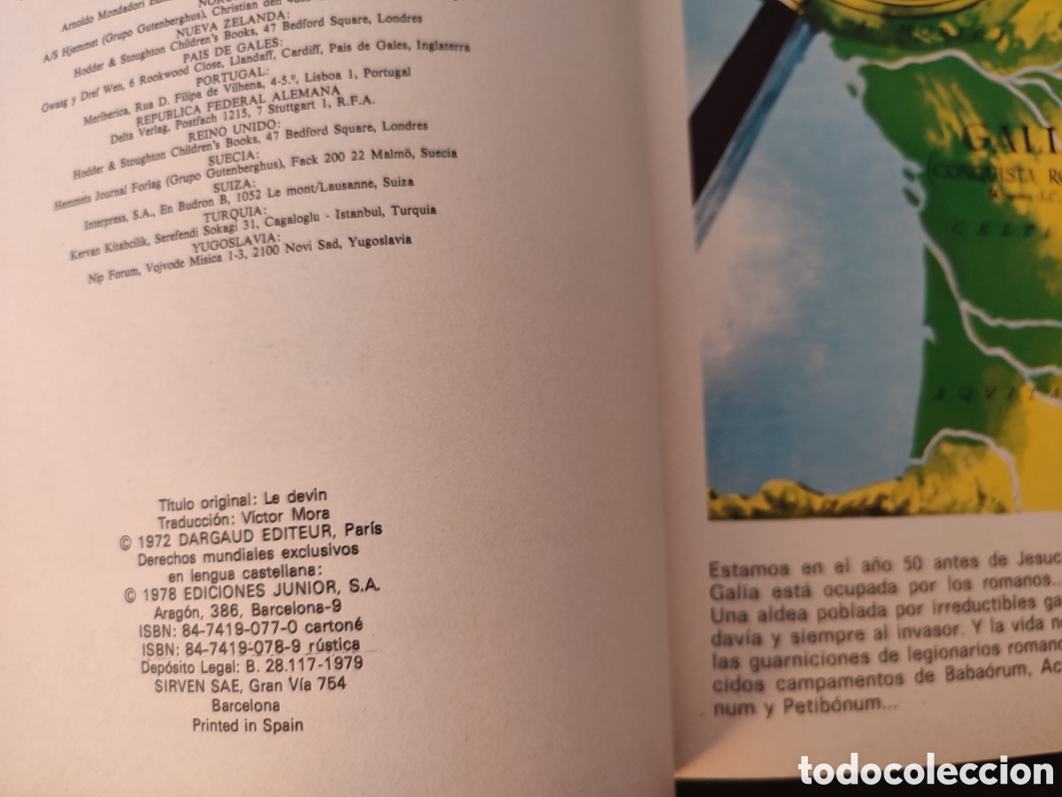 C&oacute;mics: Ast&eacute;rix.El Adivino.1978.2 Edici&oacute;n - Foto 4