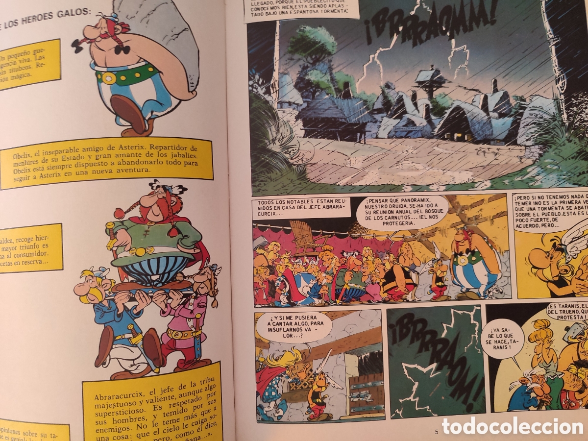 C&oacute;mics: Ast&eacute;rix.El Adivino.1978.2 Edici&oacute;n - Foto 5