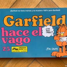 Fumetti: GARFIELD Nº 25 - GARFIELD HACE EL VAGO - EXCELENTE ESTADO