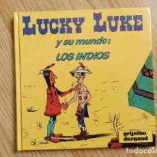 Cómics: LUCKY LUKE Y SU MUNDO LOS INDIOS GRIJALBO DARGAU MORRIS AÑO 1985