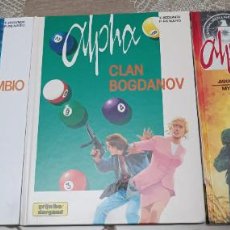 Cómics: ALPHA (COLECCIÓN COMPLETA) - JIGOUNOV, RENARD Y MYTHIC (GRIJALBO Y NORMA 1988)