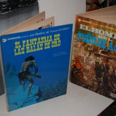 Cómics: LOTE BLUEBERRY EL FANTASMA DE BALAS DE ORO + PUÑO DE ACERO, 1978 DARGAUD, OESTE, OFERTA