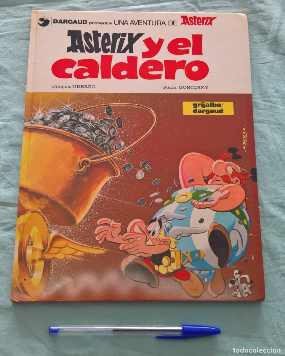 C&oacute;mics: Asterix y el Caldero.. Grijalbo 1981 - Foto 1
