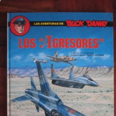 Cómics: LOS AGRESORES. LAS AVENTURAS DE BUCK DANNY 44. J.M. CHARLIER & BERGESE. JUNIOR GRIJALBO 1990