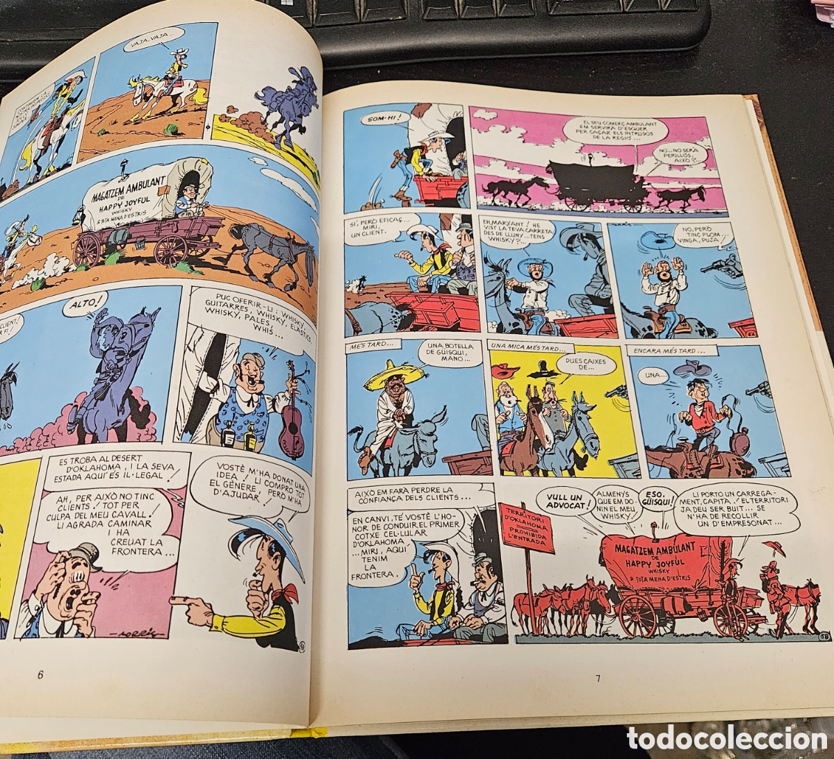 C&oacute;mics: Lucky Luke - Cursa a Oklahoma - Foto 3