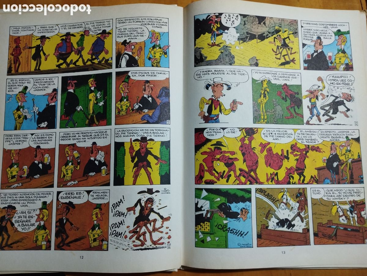 C&oacute;mics: LUCKY LUKE -EL PIE TIERNO- - Foto 4