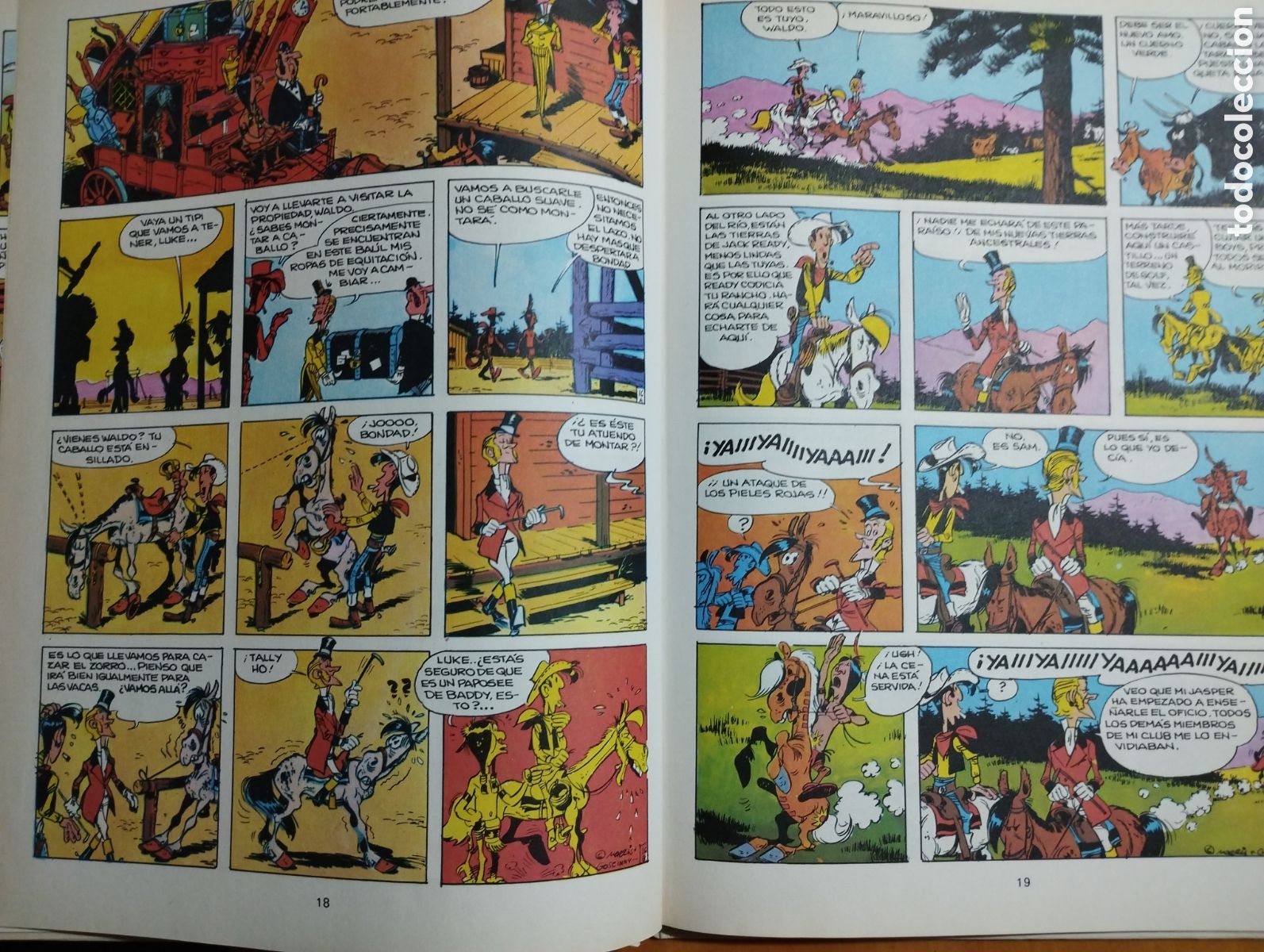 C&oacute;mics: LUCKY LUKE -EL PIE TIERNO- - Foto 5