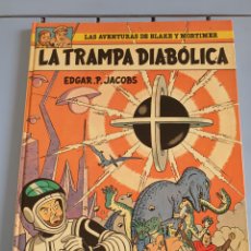 Cómics: LA TRAMPA DIABÒLICA. LAS AVENTURAS DE BLAKE Y MORTIMER. EDICIONES JUNIOR - 1985