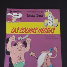 Cómics: LUCKY LUKE - LAS COLINAS NEGRAS - GRIJALBO 1982 - TAPAS DURAS - MUY BUEN ESTADO COMIC