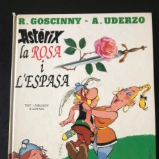 Cómics: ASTERIX LA ROSA Y L´ESPASA - EDICIONES JUNIOR GRIJALBO - EDICION EN CATALAN 1991 - Y LA ESPADA