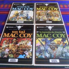 Cómics: MAC COY 1 2 3 4 LA LEYENDA DE ALEXIS, UN TAL, TRAMPAS CONTRA, EL TRIUNFO. GRIJALBO 1981. BE.