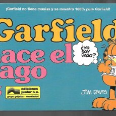 Cómics: GARFIELD 25: GARFIELD HACE EL VAGO, 1992, JUNIOR, MUY BUEN ESTADO