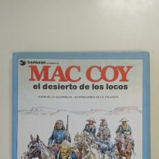Cómics: EL DESIERTO DE LOS LOCOS-MAC COY-GOURMELEN/PALACIOS-ED.GRIJALBO DARGAUD-1988-COMIC-TAPA DURA