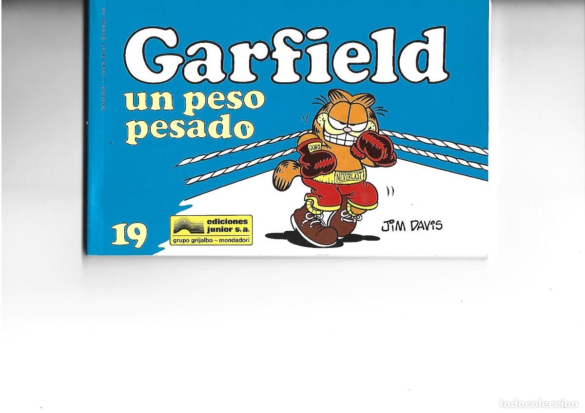 C&oacute;mics: GARFIELD N&ordm; 19 EDICIONES JUNIOR 1990 - Foto 1