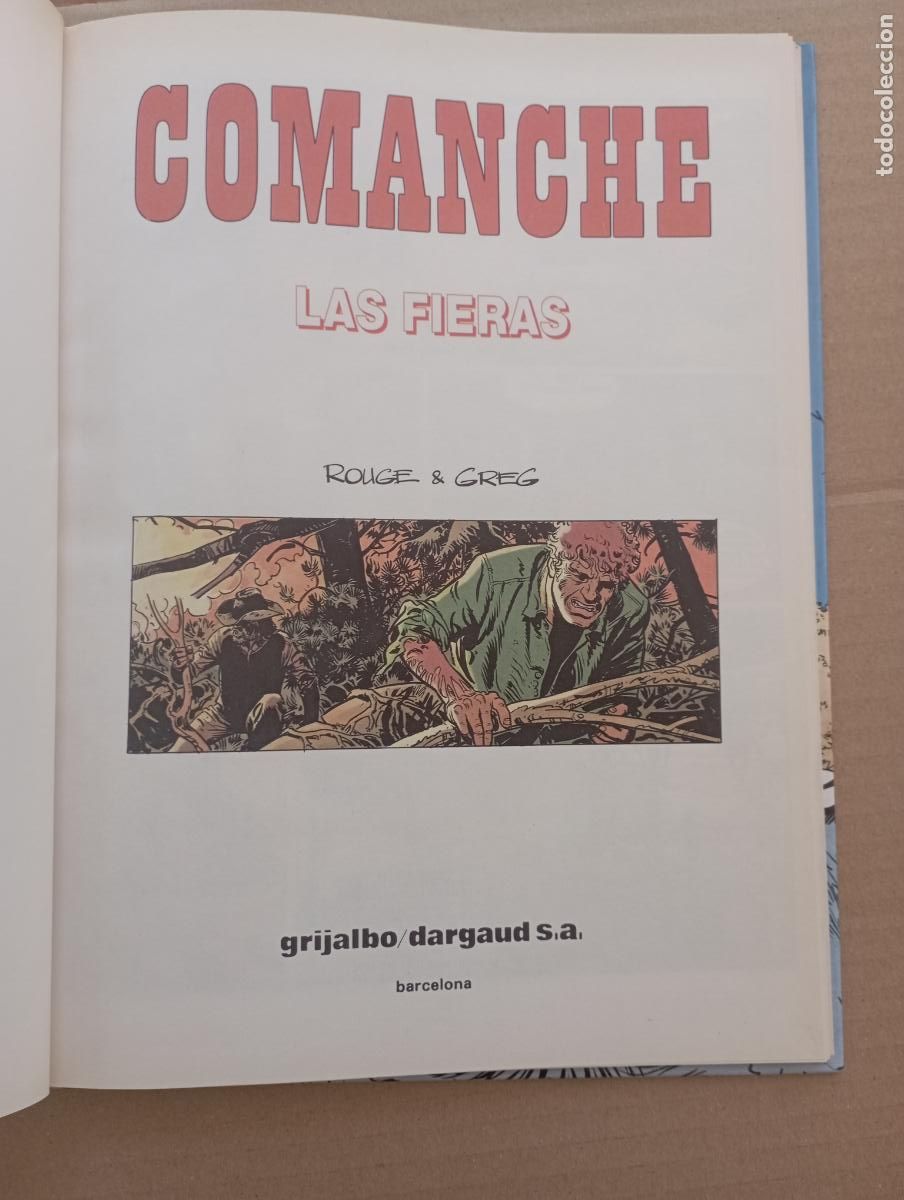 C&oacute;mics: COMANCHE N&ordm; 11 - GREG - LAS FIERAS - NUEVO - Foto 4