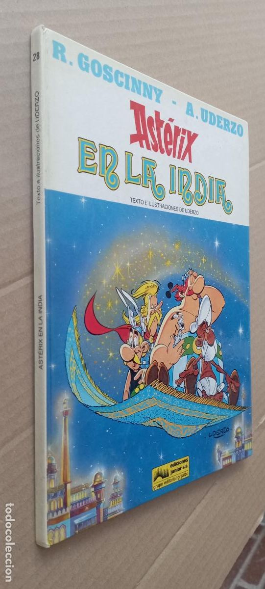 C&oacute;mics: ASTERIX N&ordm; 28 - ASTERIX EN LA INDIA - EDICIONES JUNIOR 1987 1&ordf; EDICI&Oacute;N NUEVO - Foto 2