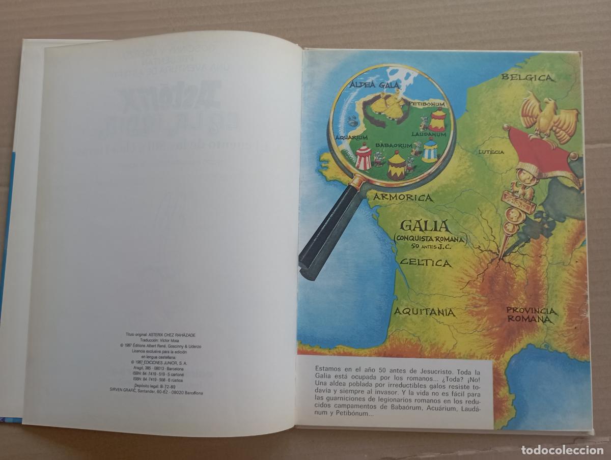 C&oacute;mics: ASTERIX N&ordm; 28 - ASTERIX EN LA INDIA - EDICIONES JUNIOR 1987 1&ordf; EDICI&Oacute;N NUEVO - Foto 5