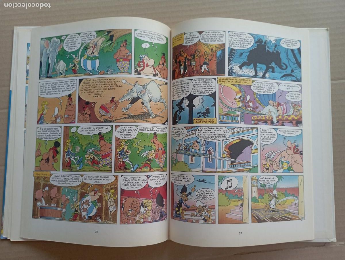 C&oacute;mics: ASTERIX N&ordm; 28 - ASTERIX EN LA INDIA - EDICIONES JUNIOR 1987 1&ordf; EDICI&Oacute;N NUEVO - Foto 12