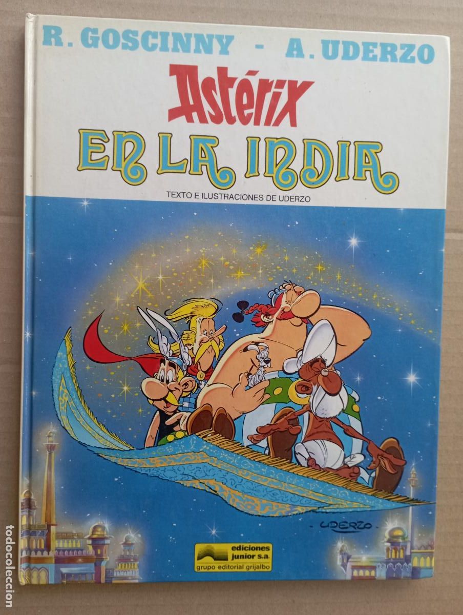 C&oacute;mics: ASTERIX N&ordm; 28 - ASTERIX EN LA INDIA - EDICIONES JUNIOR 1987 1&ordf; EDICI&Oacute;N NUEVO - Foto 1