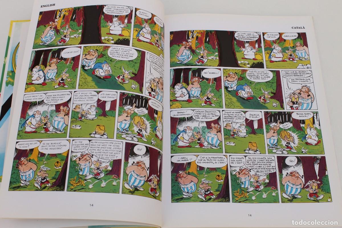 C&oacute;mics: ASTERIX I ELS GOTS- BILIG&Uuml;E- CATALAN E INGLES - Foto 3