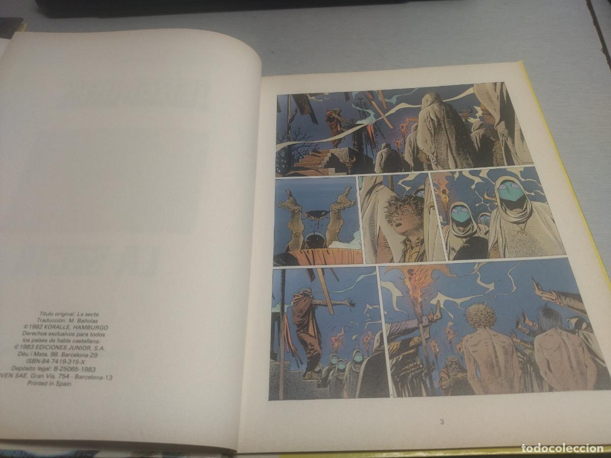 C&oacute;mics: JEREMIAH N&ordm; 6: LA SECTA / HERMANN / EDICIONES JUNIOR 1983 - Foto 2