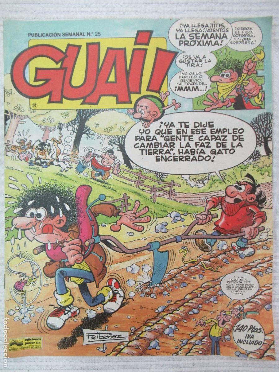 C&oacute;mics: Guai! n&ordm; 25 - Ib&aacute;&ntilde;ez - Foto 1