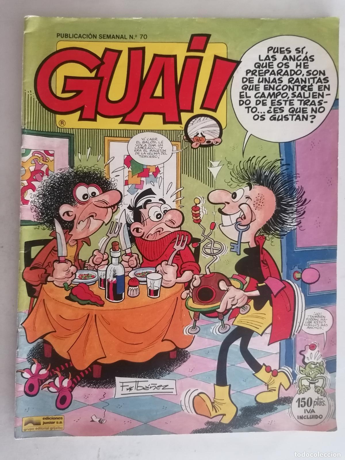 C&oacute;mics: TEBEO GUAI, N&ordm; 70, EDICIONES JUNIOR - Foto 1