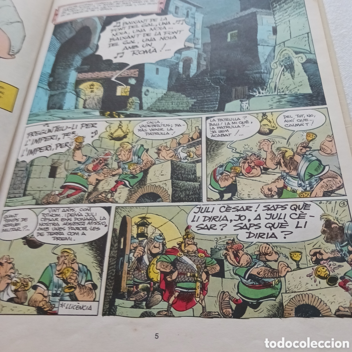 C&oacute;mics: El Regal de C&eacute;sar de Asterix de Dargaud - Foto 7