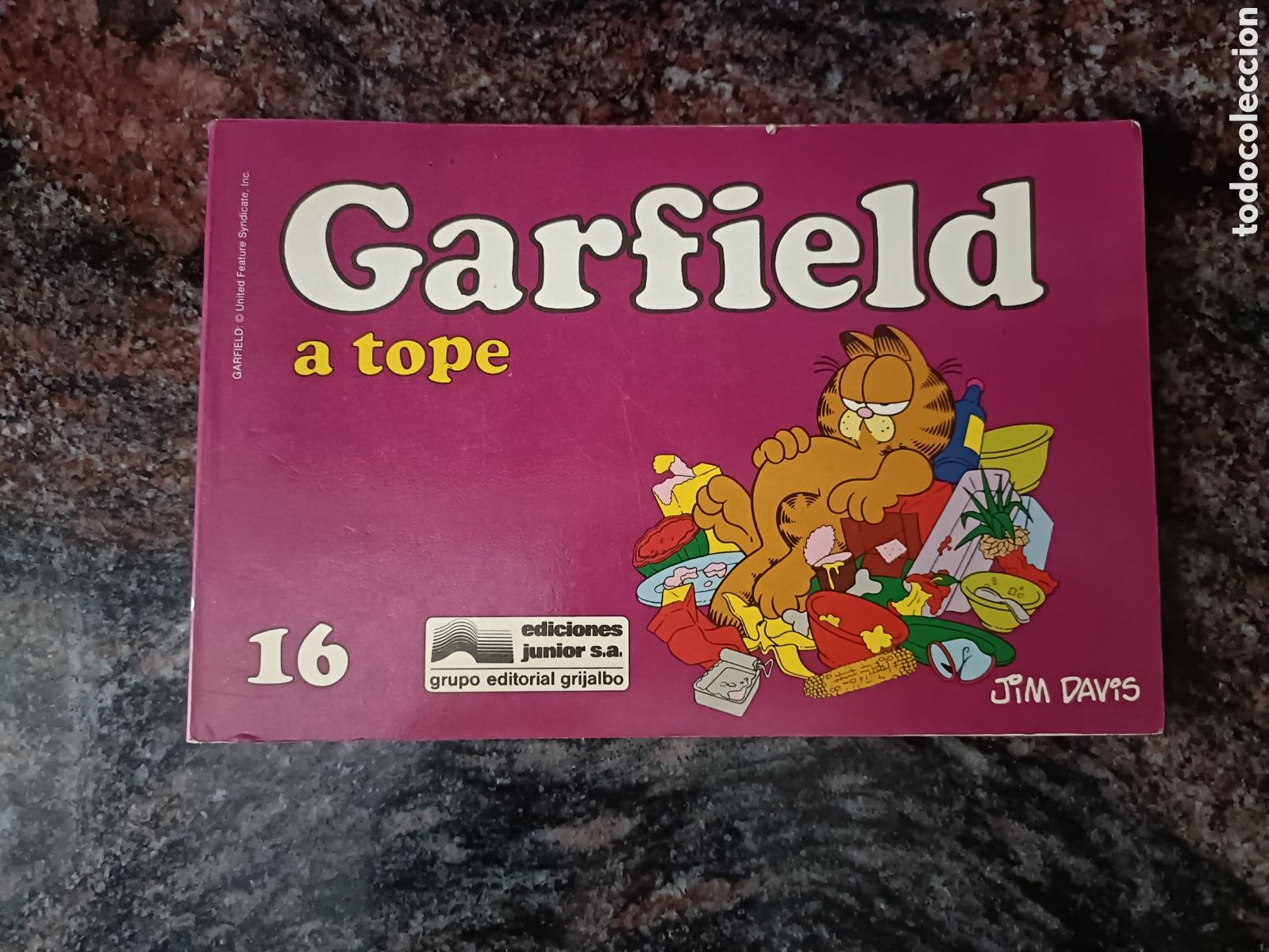 C&oacute;mics: C&oacute;mic Garfield a tope 16 Jim Davis. - Foto 1